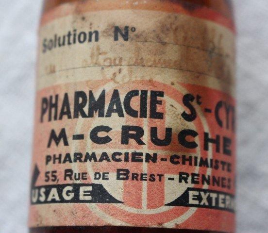 フランス アンティーク 雑貨 お薬の瓶 - ANTIQUE LEAVES フランス アンティーク 雑貨 お薬の瓶 - ANTIQUE LEAVES