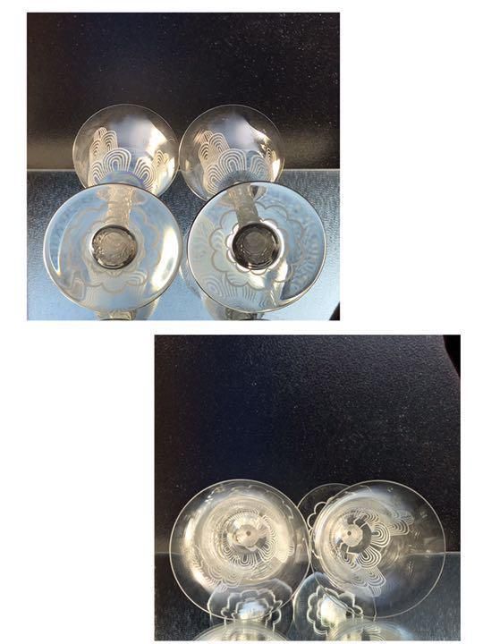 バカラ ジェト・ドー ペアグラス アンティーク 1991年製