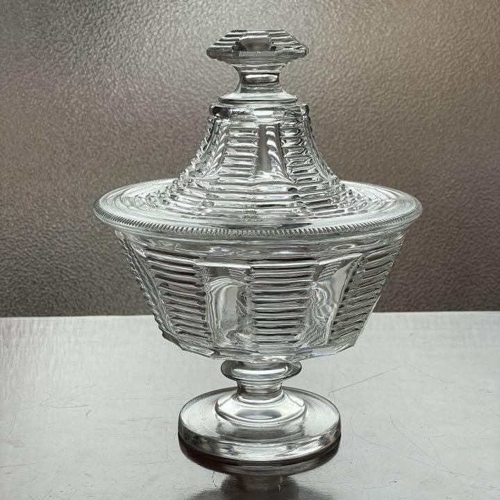 極稀少オールドバカラBACCARATドラジェワール菓子器1840年 極稀少オールドバカラBACCARATドラジェワール菓子器1840年