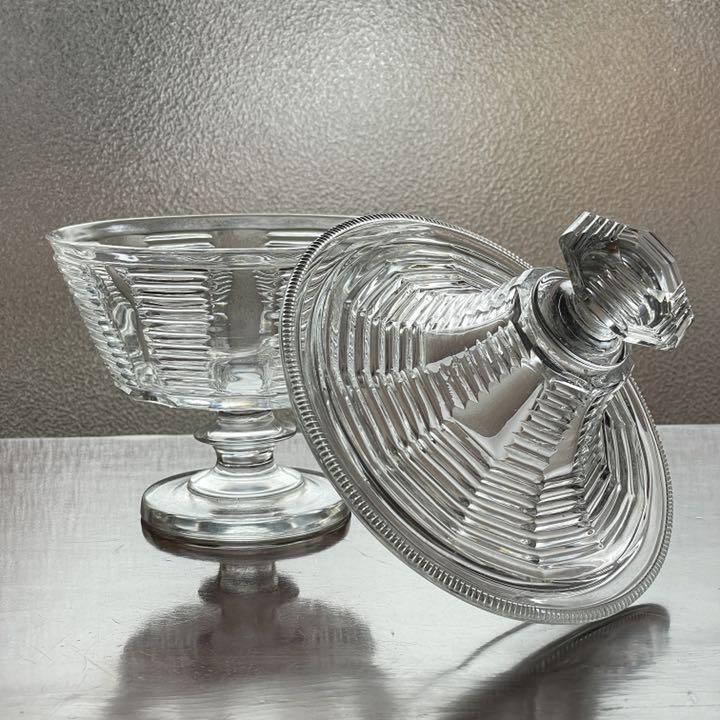 極稀少オールドバカラBACCARATドラジェワール菓子器1840年 極稀少オールドバカラBACCARATドラジェワール菓子器1840年