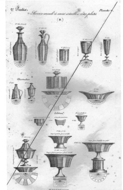 極稀少オールドバカラBACCARATドラジェワール菓子器1840年 極稀少オールドバカラBACCARATドラジェワール菓子器1840年