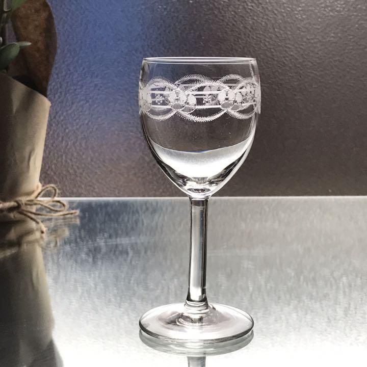 希少なアンティーク サンルイヴァンドームの優雅なワイングラス1396年以前