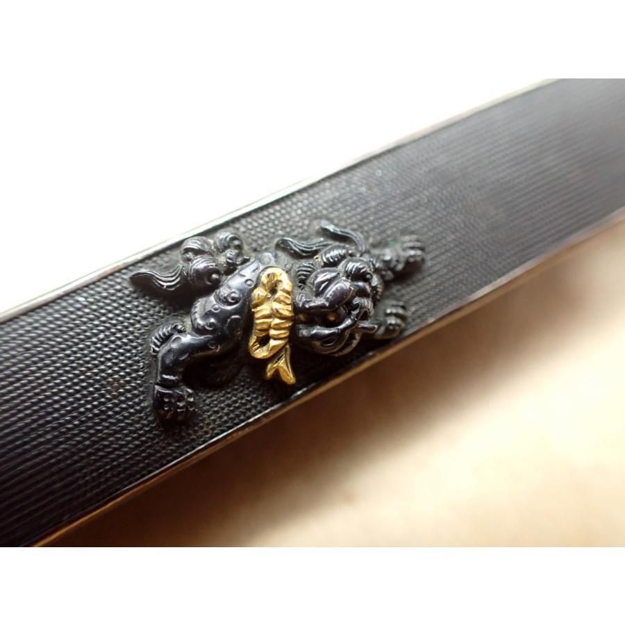 金工細工 獅子 帯留＜在銘＞ | 【骨董品買取】日本全国対応