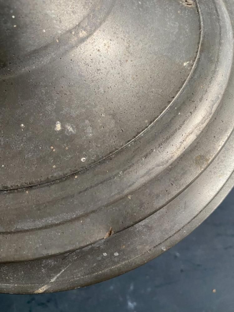 フランスアンティーク ピューター製スープチューリン