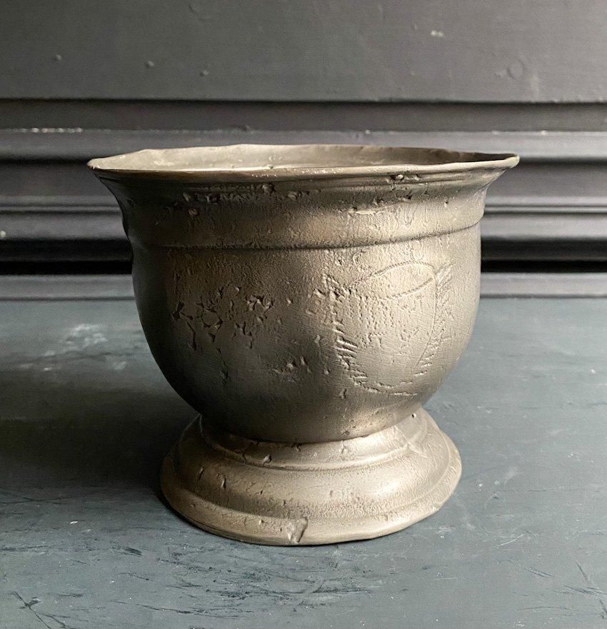 France antique ETAIN フランスアンティークピューターボウルS1 France antique ETAIN フランスアンティークピューターボウルS1