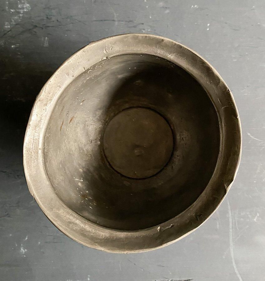 France antique ETAIN フランスアンティークピューターカップ3