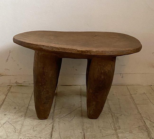 アンティーク家具　セヌフォ族　スツール セヌフォ族スツール
