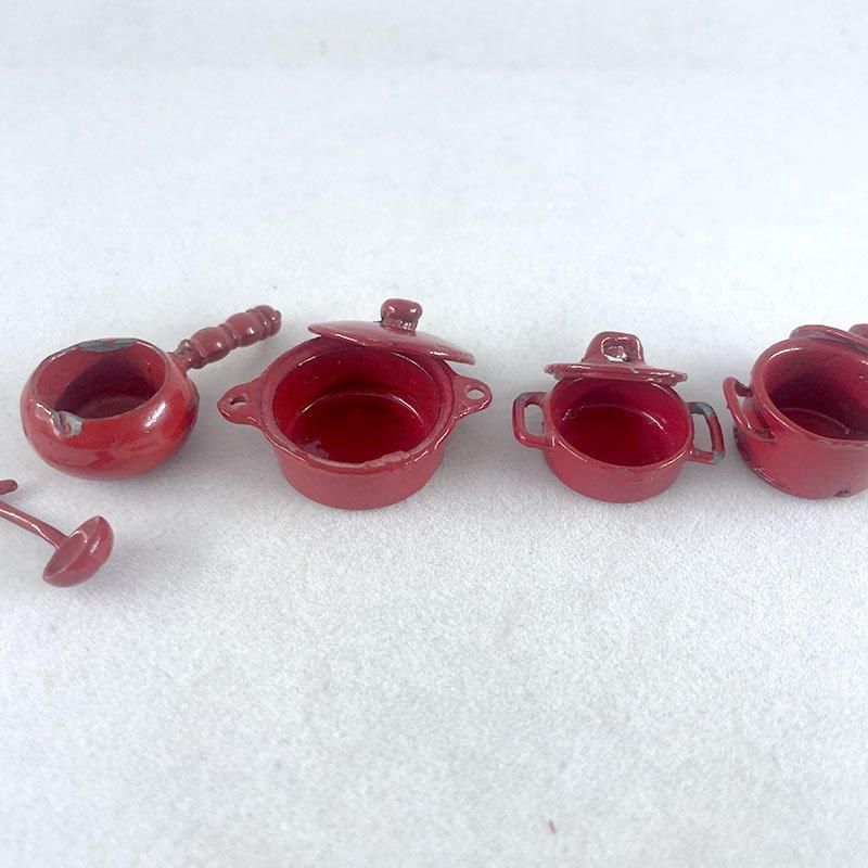 ホーロー レードル3点セット アンティーク 1930年代〜ホーロー