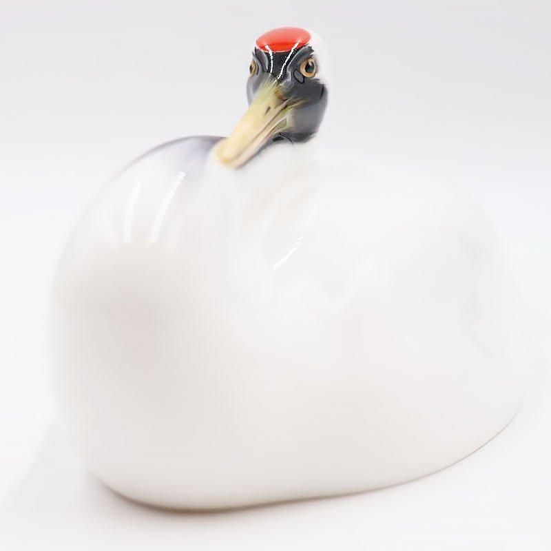 ノリタケボーンチャイナ タンチョウ 丹頂鶴 鳥 日本 置物 ノリタケボーンチャイナ タンチョウ 丹頂鶴 鳥 日本 置物