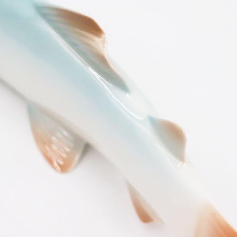 アンティークノリタケ鮎置物 美しく希少な一品