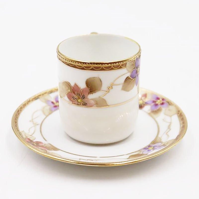 オールドノリタケ NORITAKE 輸出用 デミタスカップ&ソーサー オールドノリタケ NORITAKE 輸出用 デミタスカップ&ソーサー