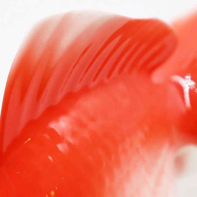 大きめ ノリタケボーンチャイナ 置物 オブジェ 金魚 琉金 大きめ ノリタケボーンチャイナ 置物 オブジェ 金魚 琉金