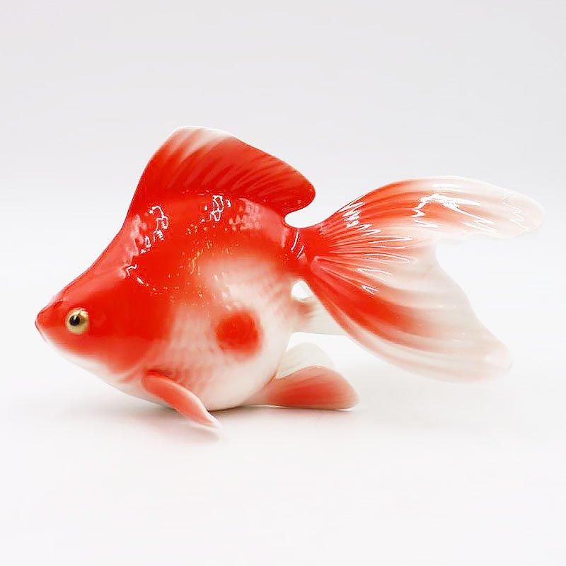 金魚の置物ノリタケ2つで 金魚の置物ノリタケ2つで - メルカリ