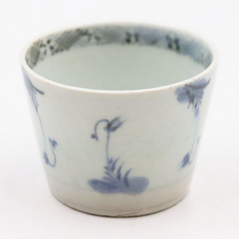 手描き 染付 湯呑 蕎麦猪口 カップ 小鉢 骨董 和食器 伊万里 手描き 染付 湯呑 蕎麦猪口 カップ 小鉢 骨董 和食器 伊万里