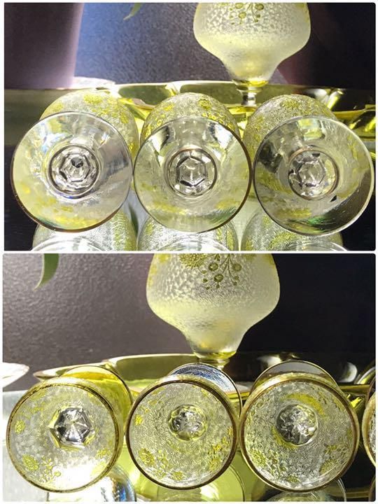 オールドサンルイSt.Louis被せクリスタルリキュールセット オールドサンルイSt.Louis被せクリスタルリキュールセット