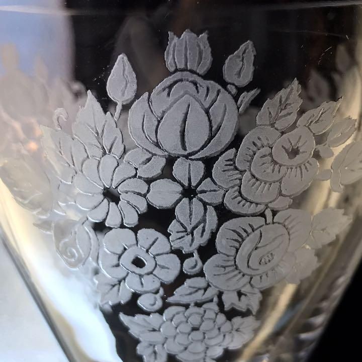 可憐な花オールドバカラBACCARATブーケBouquetクリスタルワイン 可憐な花オールドバカラBACCARATブーケBouquetクリスタルワイン