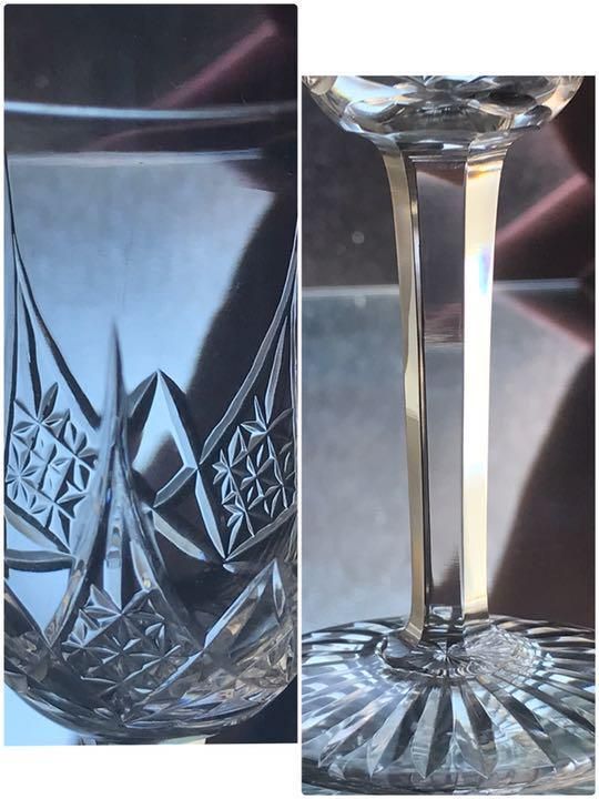 Baccarat - 清楚なオールドバカラBACCARATエプロンEpronワイングラスH13.5cm Baccarat - 清楚なオールドバカラBACCARATエプロンEpronワイン