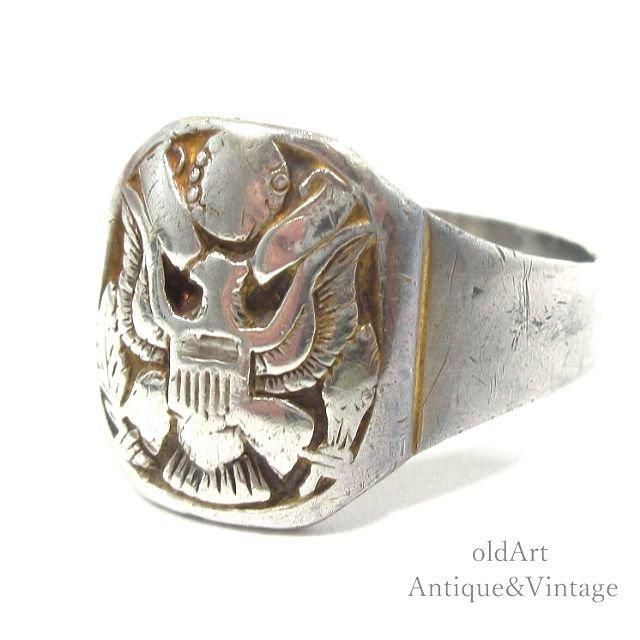 USA製1940-50年代ヴィンテージ当時物US.ARMY白頭鷲STERLING USA製1940-50年代ヴィンテージ当時物US.ARMY白頭鷲STERLING