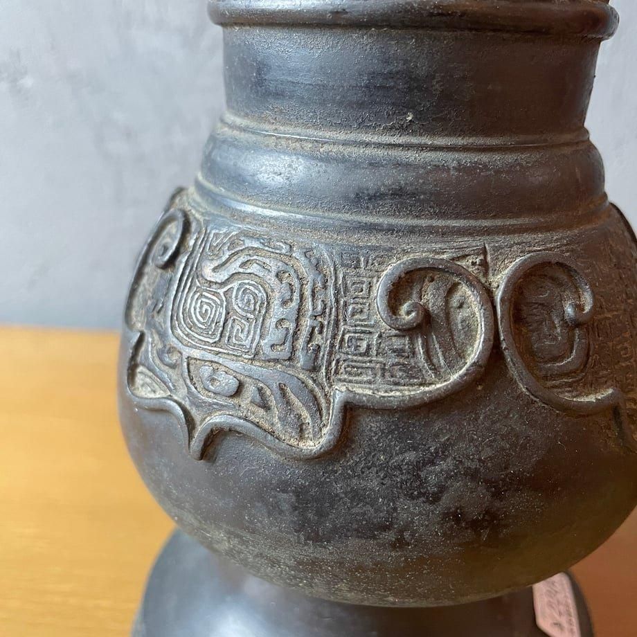 花瓶 古銅 壺 骨董 アンティーク ヴィンテージ - ANTIQUE LEAVES 花瓶 古銅 壺 骨董 アンティーク ヴィンテージ - ANTIQUE LEAVES