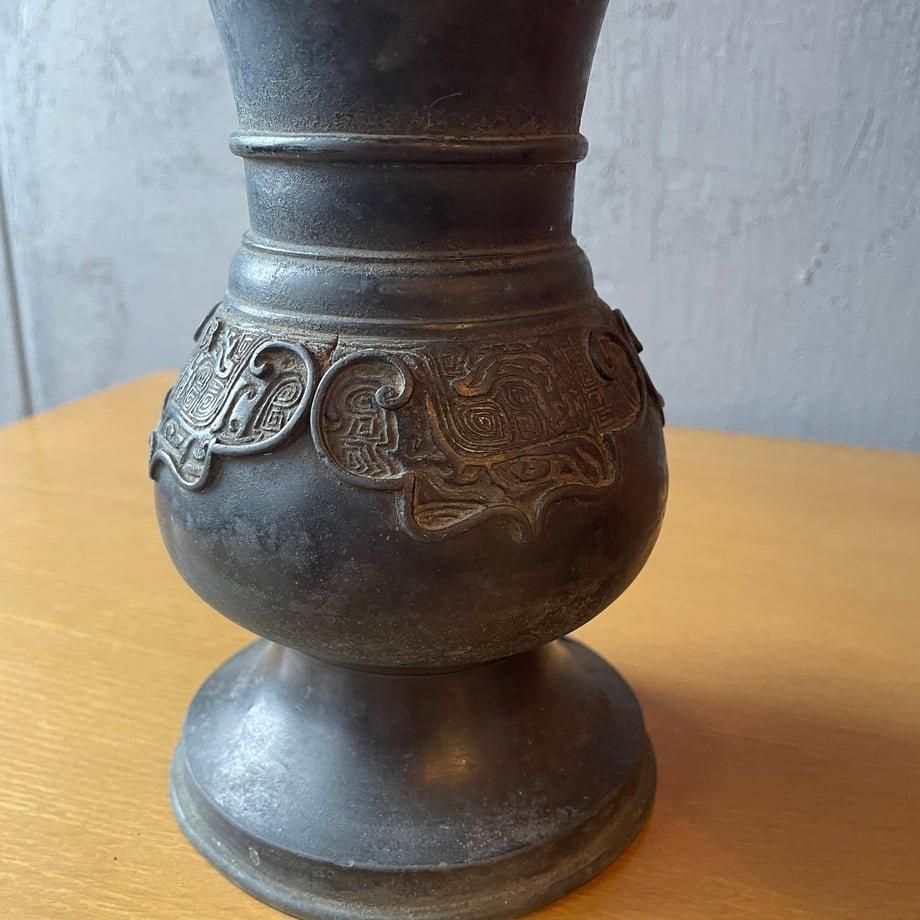 花瓶 古銅 壺 骨董 アンティーク ヴィンテージ - ANTIQUE LEAVES 花瓶 古銅 壺 骨董 アンティーク ヴィンテージ - ANTIQUE LEAVES