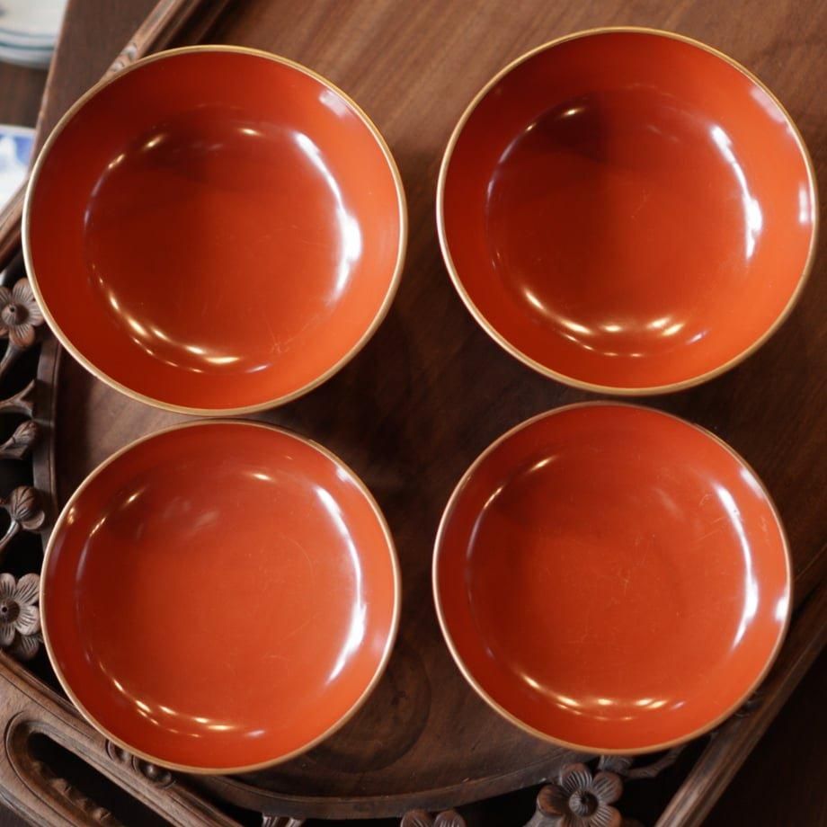 漆器椀 蓋付き 朱塗り 金蒔絵 漆器 吸物椀 金 汁椀 明治 和食器 漆器椀 蓋付き 朱塗り 金蒔絵 漆器 吸物椀 金 汁椀 明治 和食器