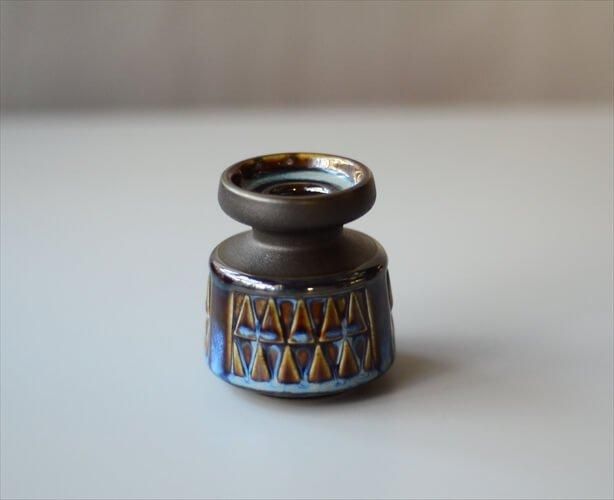 デンマーク製 SOHOLM 陶器の一輪挿し キャンドルホルダー 北欧 デンマーク製 SOHOLM 陶器の一輪挿し キャンドルホルダー 北欧