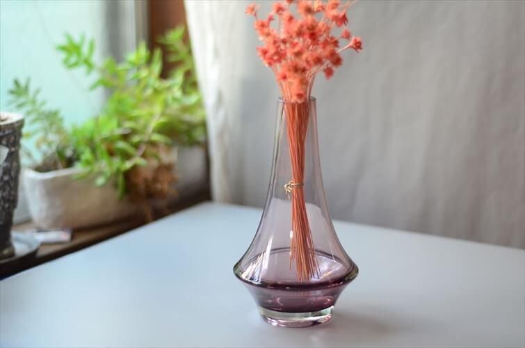 フィンランド製 Riihimaki ガラスの花瓶 北欧 Riihimaen lasi フィンランド製 Riihimaki ガラスの花瓶 北欧 Riihimaen lasi