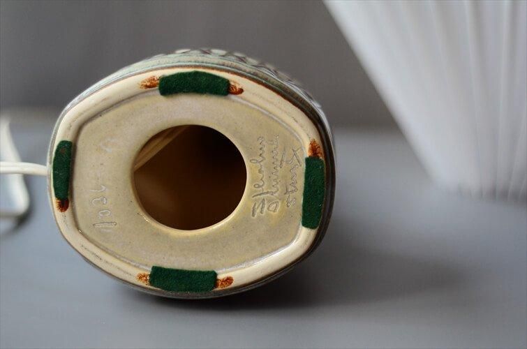 デンマーク製 SOHOLM 陶器 デスクランプ シェード付き デンマーク製 SOHOLM 陶器 デスクランプ シェード付き
