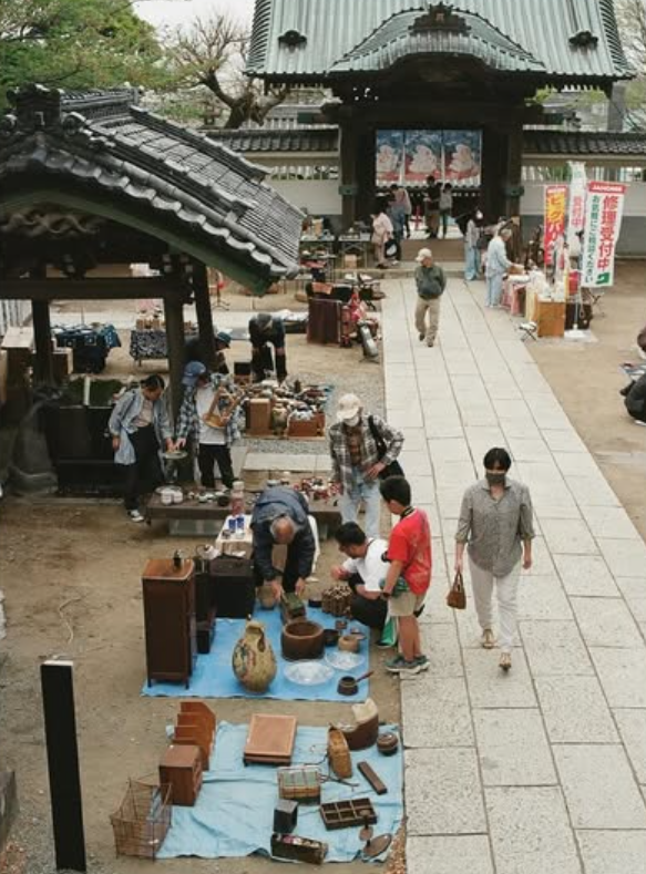 神奈川】湘南・龍ノ口骨董市｜毎月第3日曜｜7:00-15:00