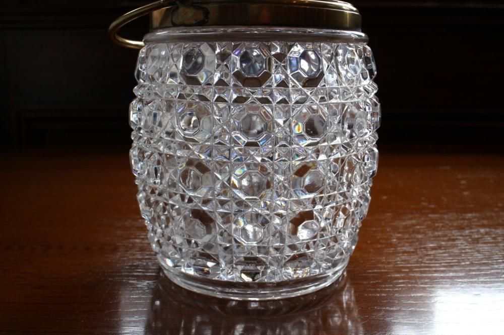 バカラ ディアマン ビスケットジャー 5863 - ANTIQUE LEAVES バカラ ディアマン ビスケットジャー 5863 - ANTIQUE LEAVES