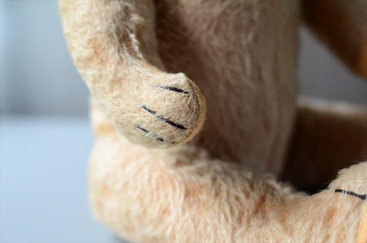 ドイツから ヴィンテージ テディベア Teddy Bear 全高49cm 手足 ドイツから ヴィンテージ テディベア Teddy Bear 全高49cm 手足