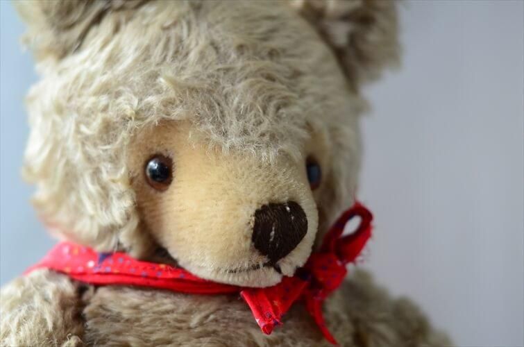 ドイツから ヴィンテージ テディベア Teddy Bear 全高38cm 手足