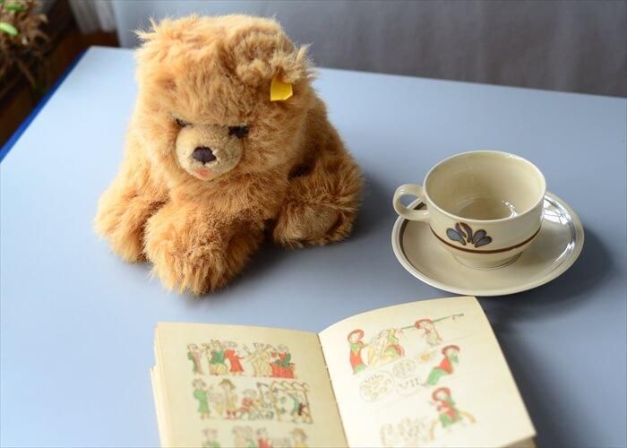 シュタイフ Pummy テディベア 座り込むクマ