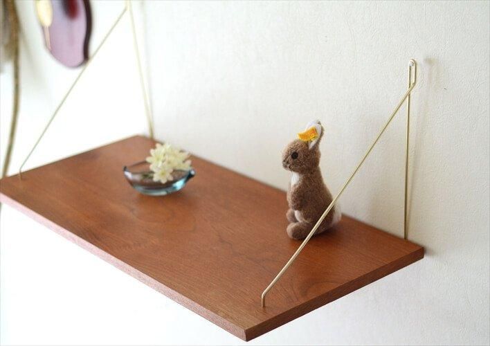 北欧　ウォールシェルフ 　チーク　アンティーク　デンマーク　コペンハーゲン 北欧 ウォールシェルフ チーク アンティーク デンマーク