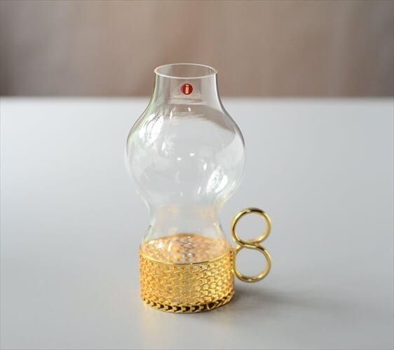 イッタラ ツァイッカ 24キャラット キャンドルホルダー ランタン 北欧 iittala/イッタラ/24Karaatti/24キャラット/ゴールドホルダー