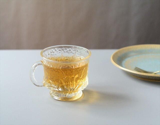 【ヴィンテージ】Anchor Hocking アンバーガラス ヴィンテージ】Anchor Hocking アンバーガラス Vintage Set of 7