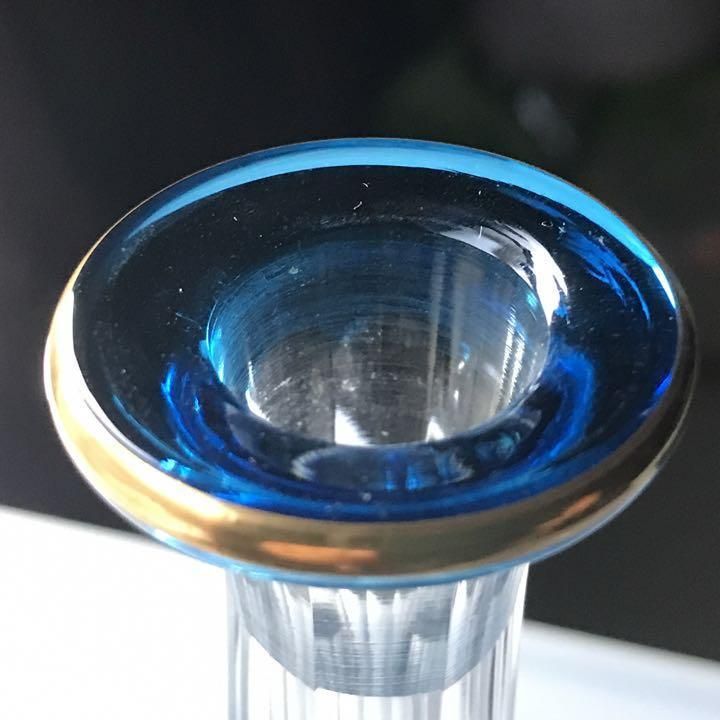 サンルイ ポーリーン フラコーン香水瓶 アンティーク クリスタル