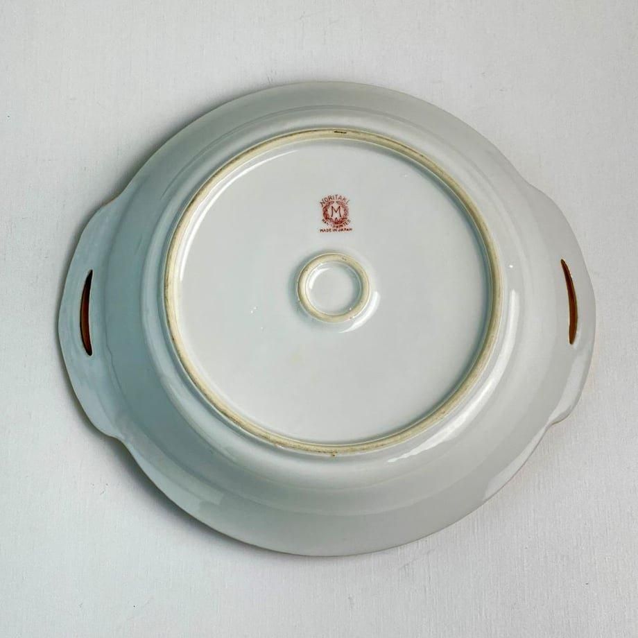 アンティーク オールドノリタケ 耳付き金彩皿 - ANTIQUE LEAVES アンティーク オールドノリタケ 耳付き金彩皿 - ANTIQUE LEAVES