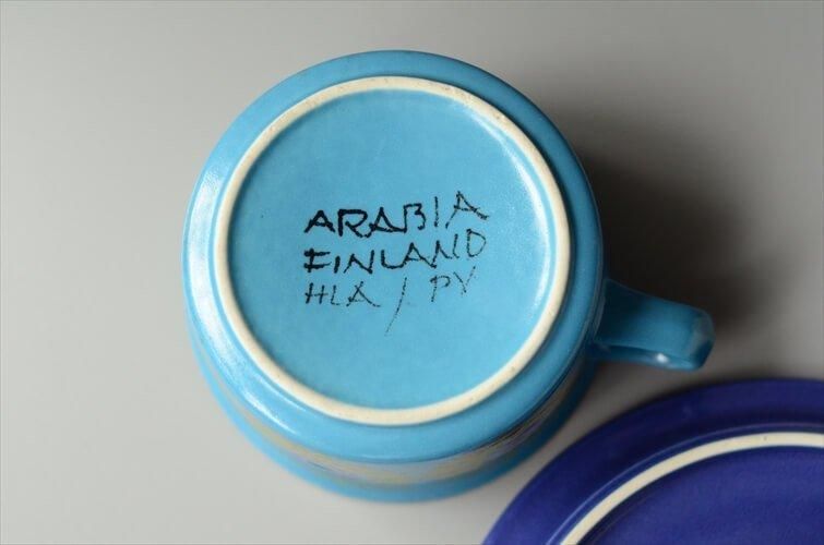 希少!ARABIA アラビア Hilkka Liisa Ahola ティーカップ 希少!ARABIA アラビア Hilkka Liisa Ahola ティーカップ