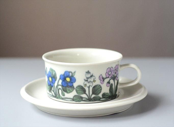 【ヴィンテージ品】アラビア フローラ アラビア フローラ ティーカップ&ソーサー 北欧ヴィンテージ