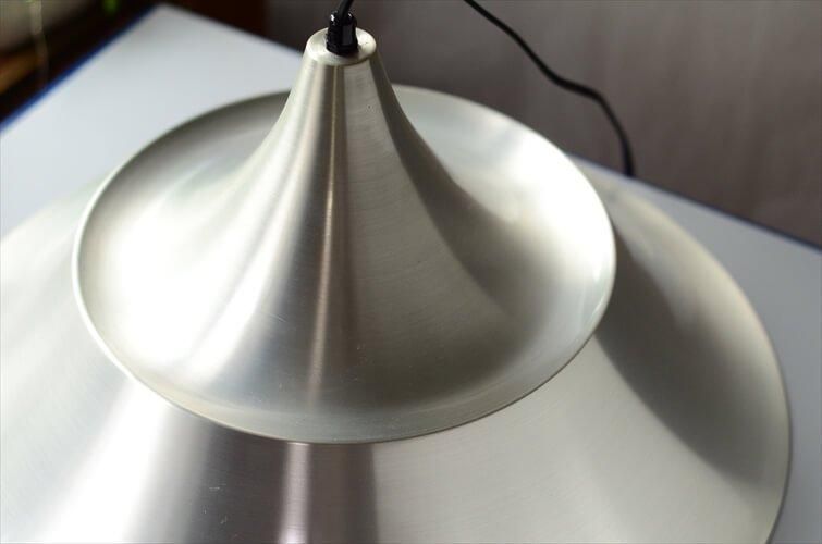 デンマーク ヴィンテージ ペンダントライト シルバー