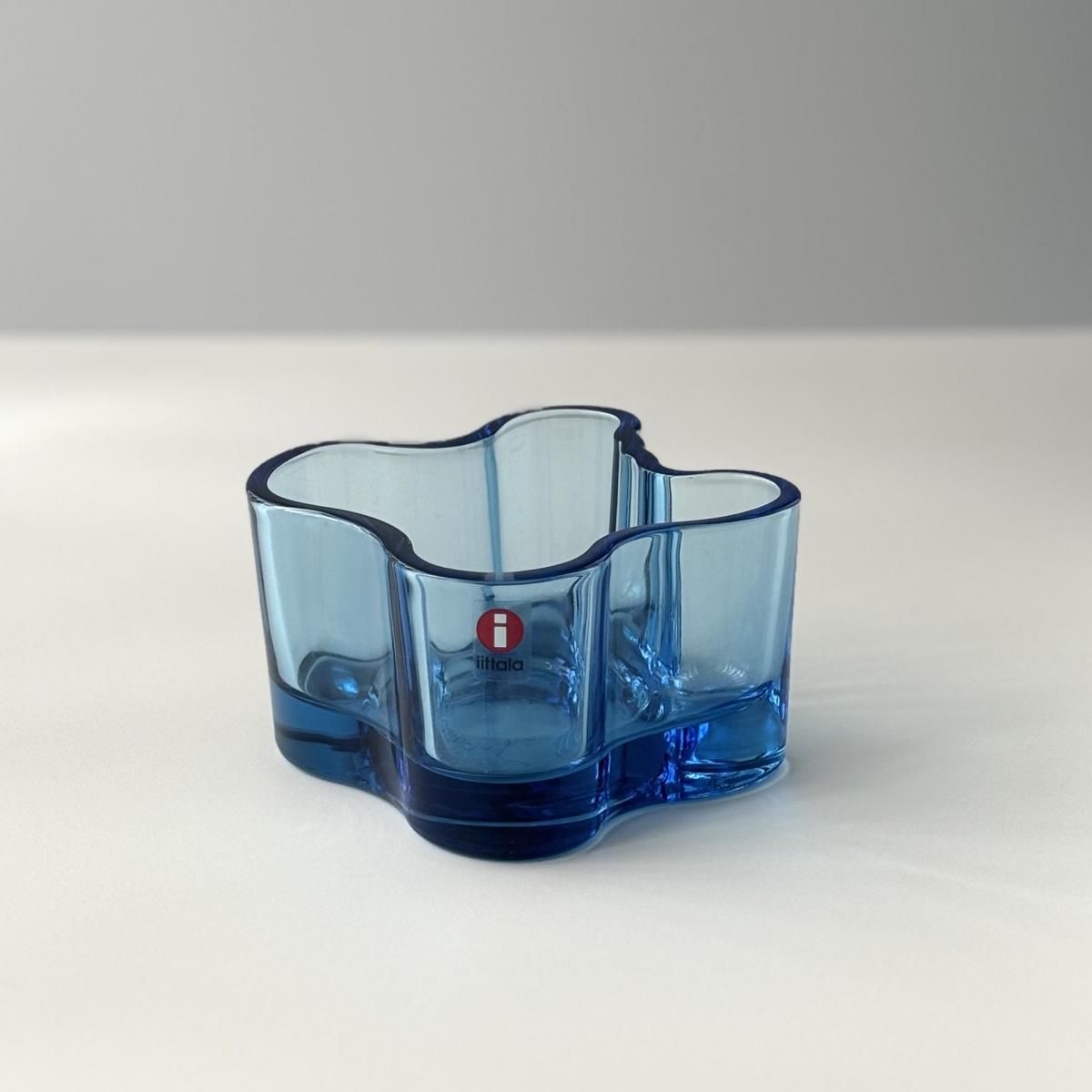 ̲ ե ơ iittala  ʥå Aalto candle holder Light blue