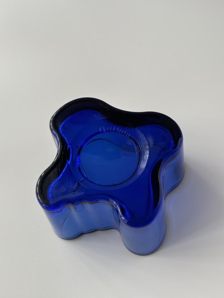 ̲ ե ơ iittala  ʥå Aalto candle holder Ultramarine blue