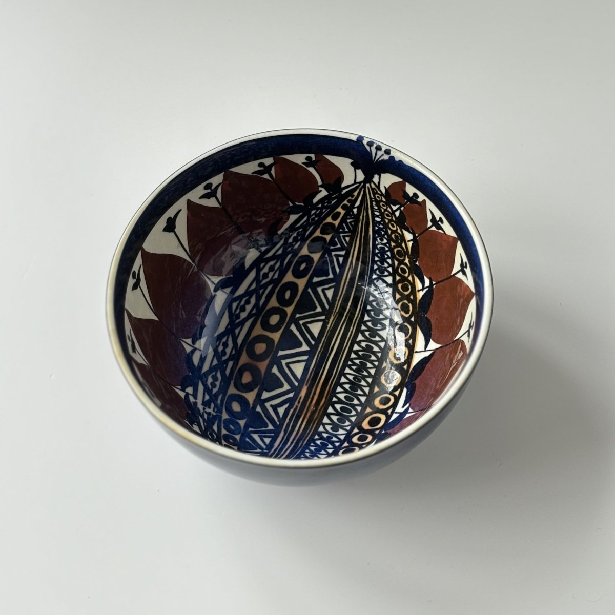 北欧 デンマーク ヴィンテージ】Royal copenhagen （ロイヤルコペンハーゲン） Tenera （テネラ）small bowl BB -  ANTIQUE LEAVES