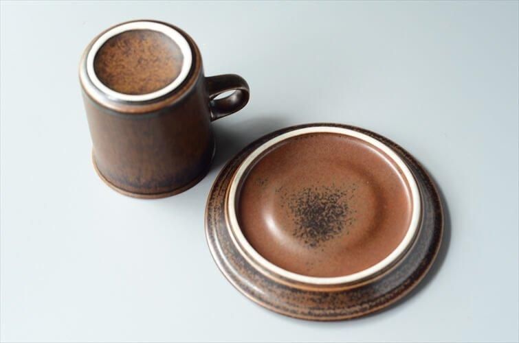 ヴィンテージ アラビア ルスカ カップ＆ソーサー 北欧陶器