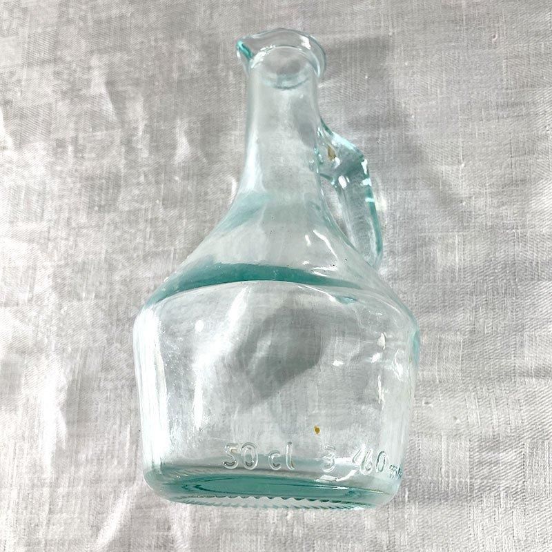 ガラス瓶 ヴィンテージガラスボトル 色ガラス ジャグ 水差し
