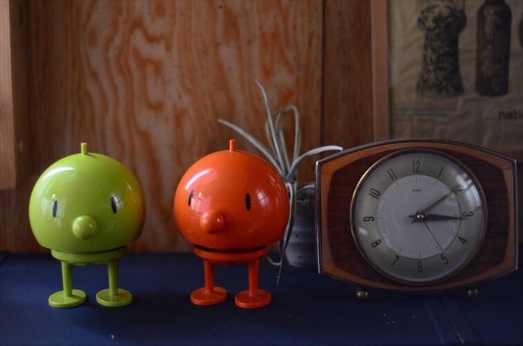 ビンテージ ビクトリー ピースサイン オブジェ 置き物 ミッド