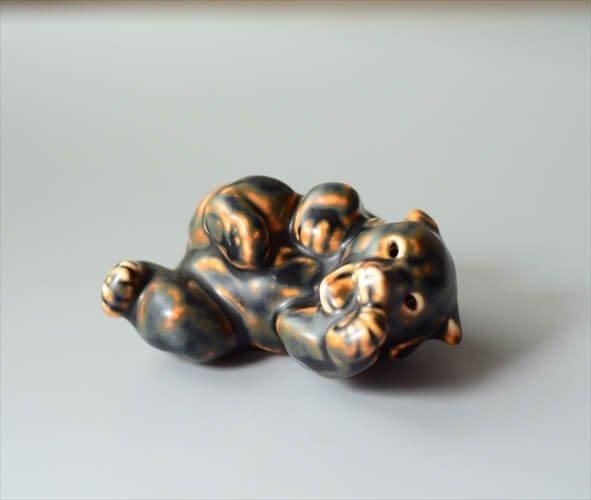 Knud Kyhn作 ヴィンテージ ロイヤルコペンハーゲン 小熊 オブジェ Knud Kyhn作 ヴィンテージ ロイヤルコペンハーゲン 小熊