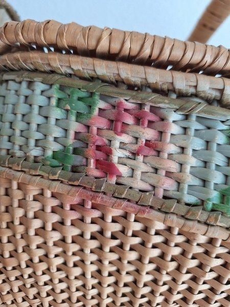 お歳暮 時期 アンティークフランスローズバスケット - ANTIQUE LEAVES その他