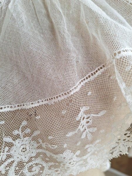 アンティークレース付け襟 - ANTIQUE LEAVES アンティークレース付け襟 - ANTIQUE LEAVES